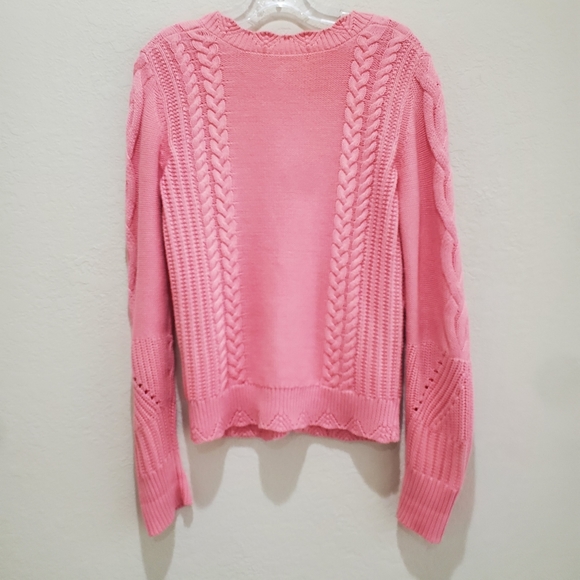 LoveShackFancy Anselma Cable Knit Cardigan Gabella Mini Skirt COMPLETE SET - Picture 5 of 12